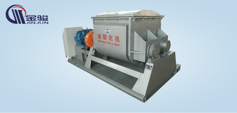 Hydraulic cylinder turning kneader